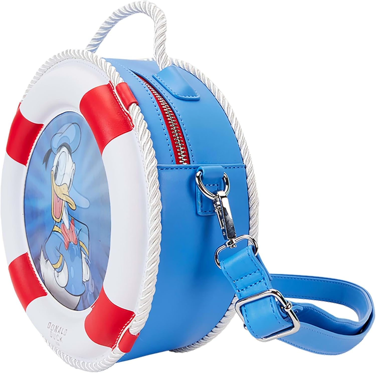 Loungefly Donald Duck 90th Anniversary Lenticular Crossbody Bag Disney Standard