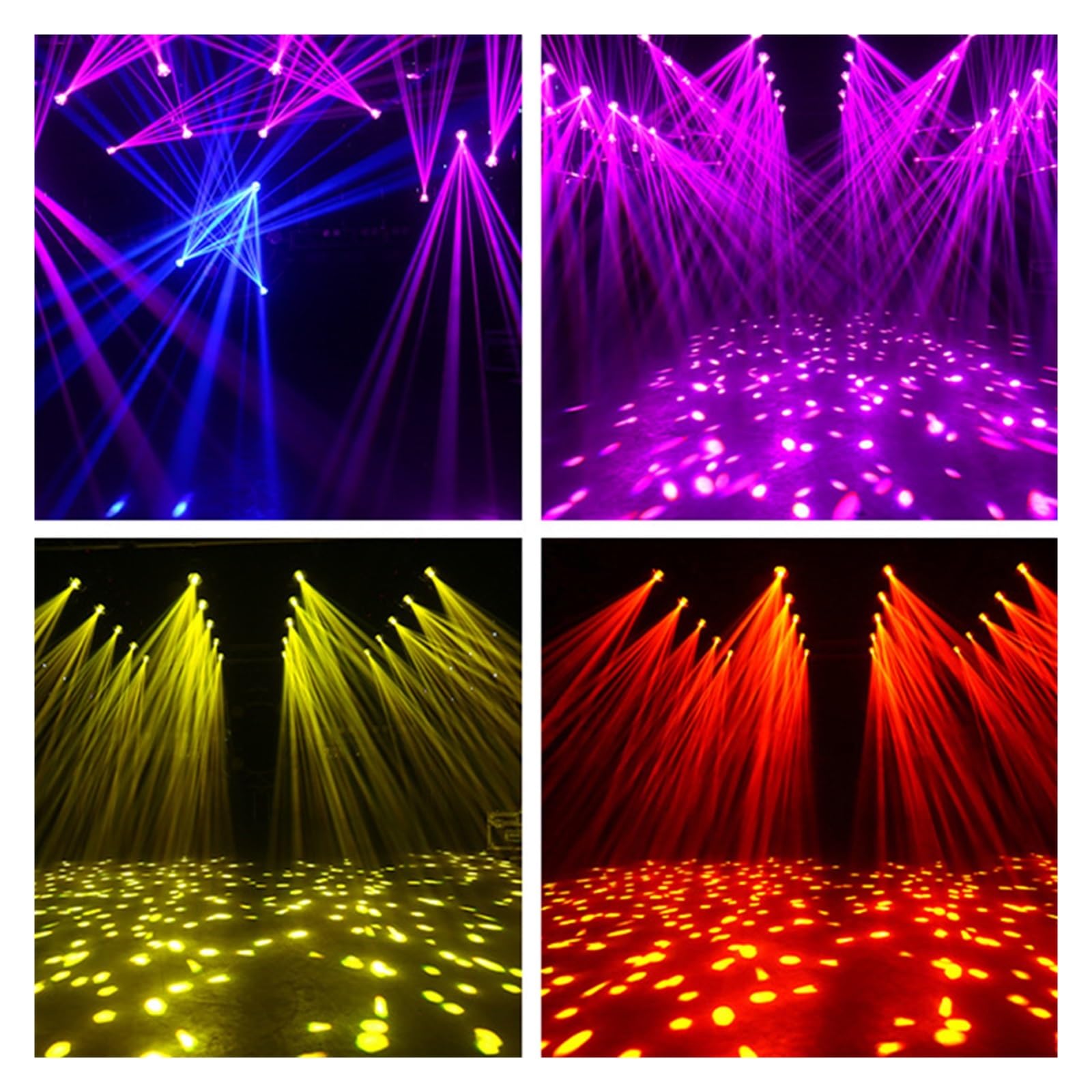 Reflektor LED 295 W z ruchomą głowicą DMX512 DJ Disco Bar Party Koncert Weselne oświetlenie sceniczne Na imprezy i do klubów