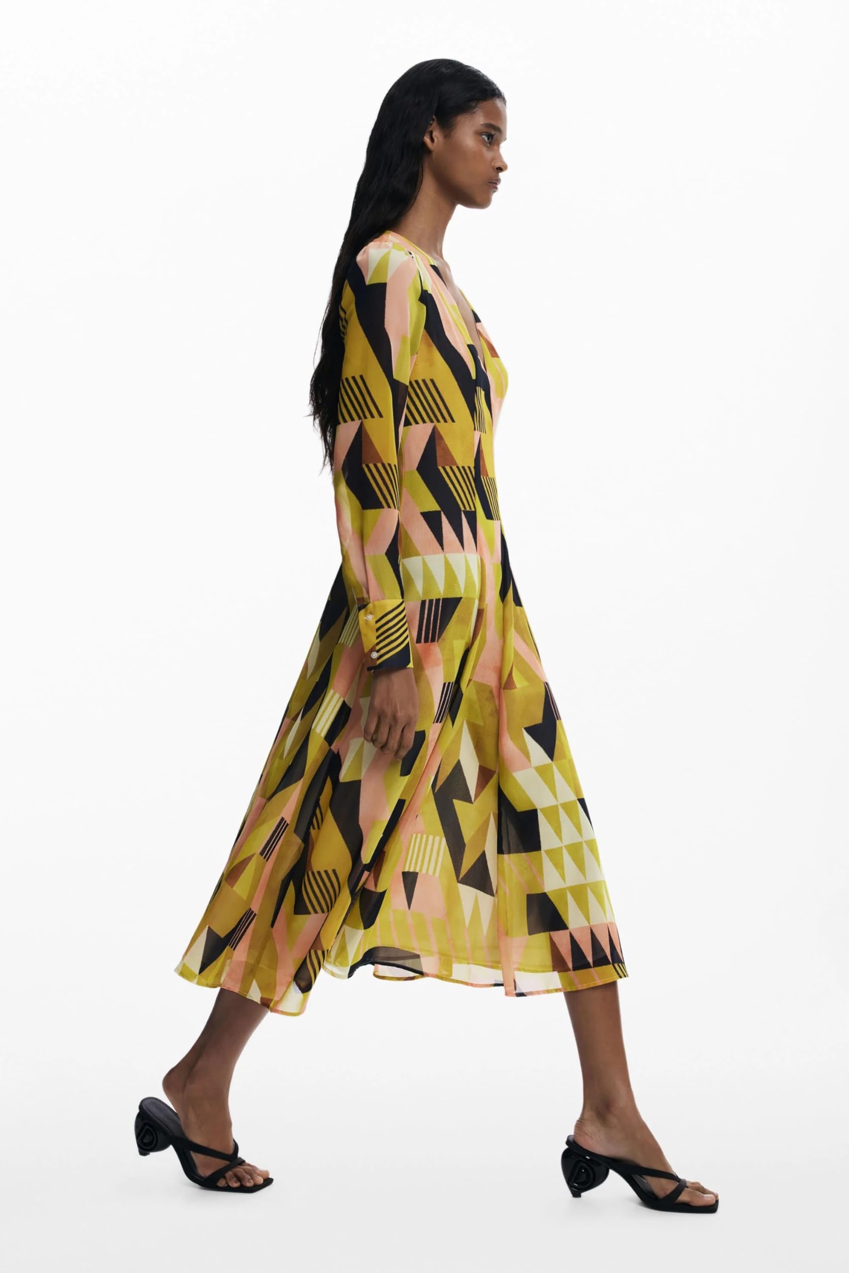 Desigual Vest_geometria_l Casual Dress Mujer
