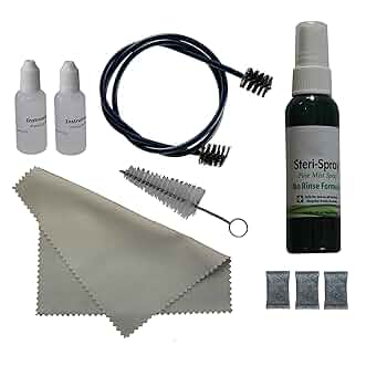 French Horn Cleaning Kit With Rope Brush,Horn Musical Instrument Clean