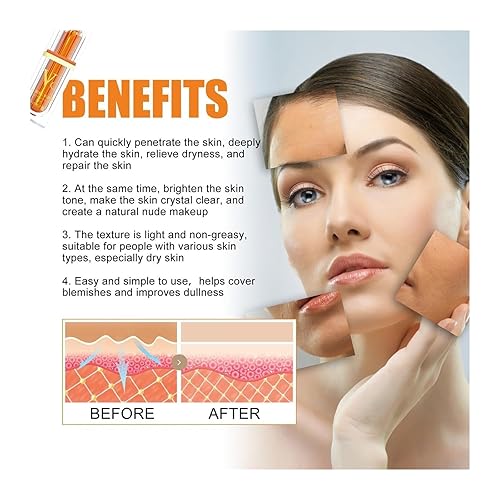 Miniatura 6 de Crema de cinco tonos de vitamina C, crema BB de vitamina C de cinco veces, crema de cinco vitaminas C, hidratante natural de vitamina C