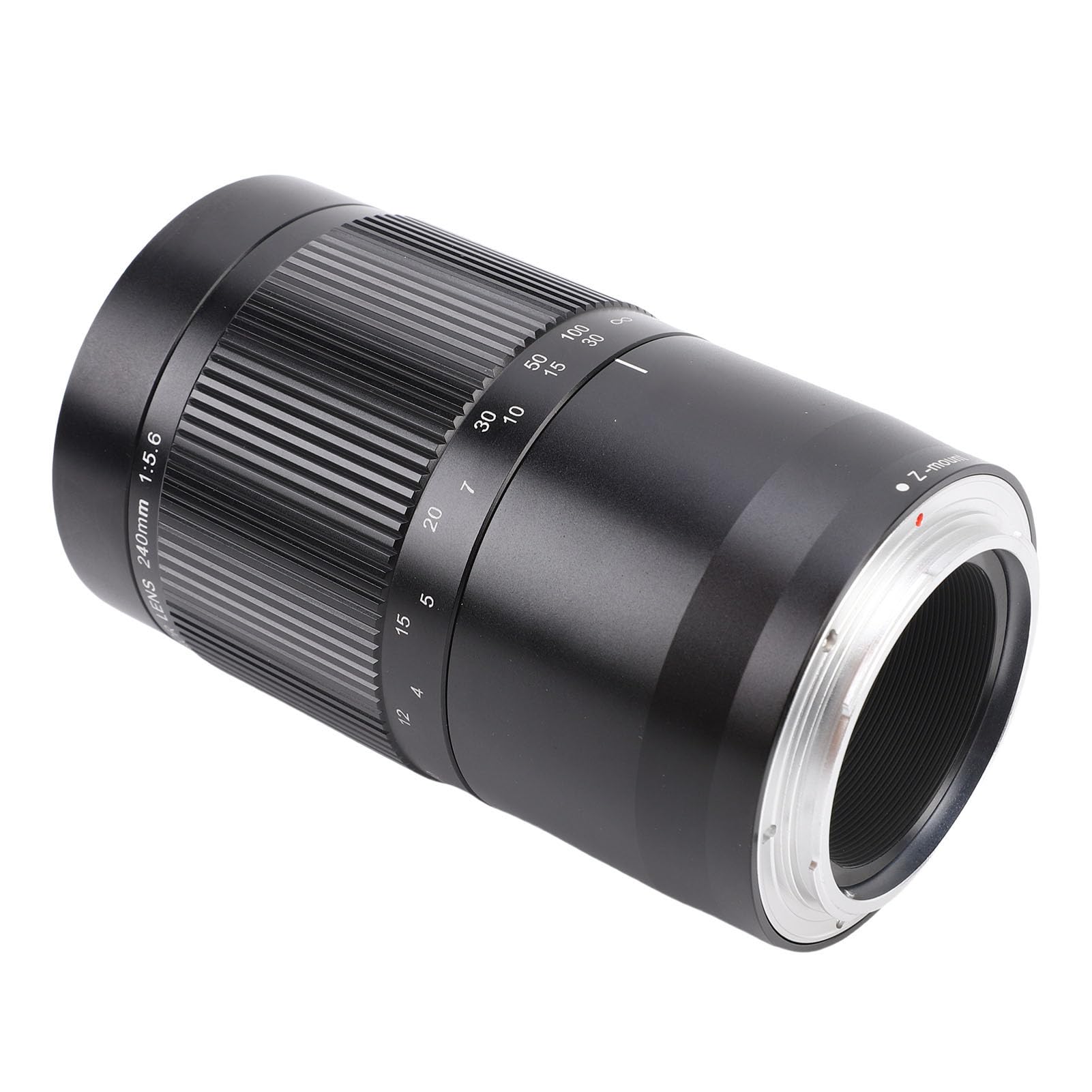 Tbest Lente de 240 Mm F5.6 Vidrio óptico de Aleación de Aluminio para Cámara sin Espejo con Montura Z D850 D810 D780