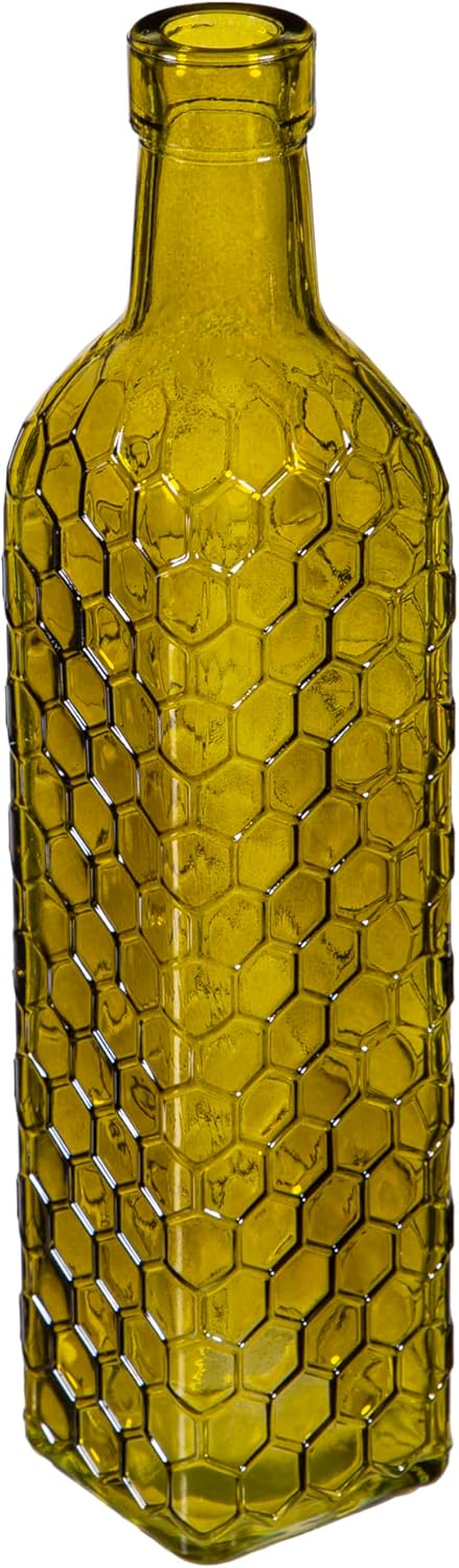 Evergreen Garden Glass Bottles for Bottle Tree, Wine Bottles for Decorativation Indoor Outdoor Wedding Christmas Party Decor (Multicolor, Set of 5)