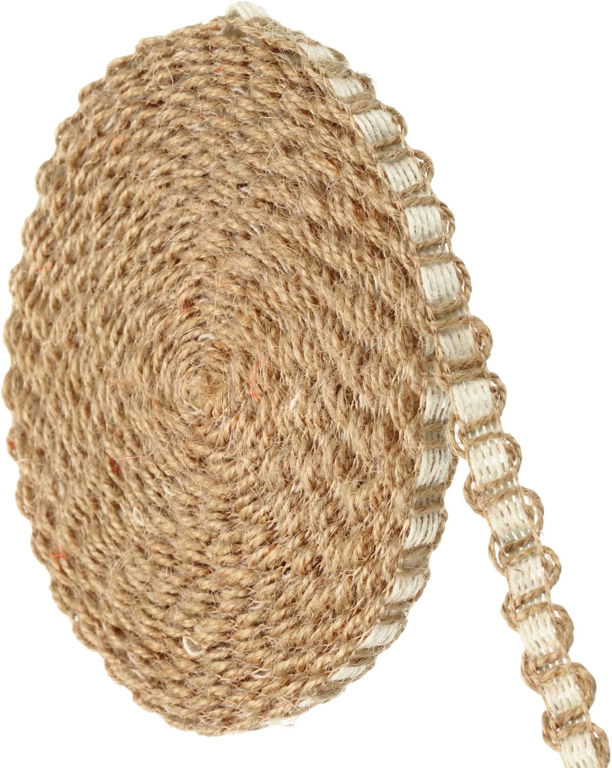 Amazon.com: uxcell 10 Yards 0.5 inch Burlap Ribbon Natural Jute Burlap ...