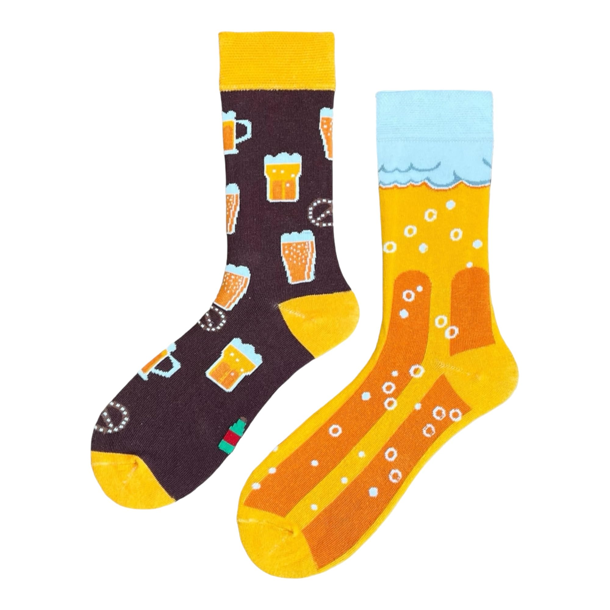 Socks Stars Unisex Multicoloured Beer Odd Socks/Novelty Socks/Gifts Socks/Beer Lover/Funky Socks/ Socks/Mismatched Socks