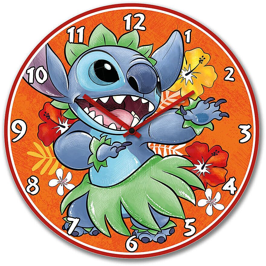 Horloge murale Disney Stitch Egan pour remplacer une décoration murale terne de chambre
