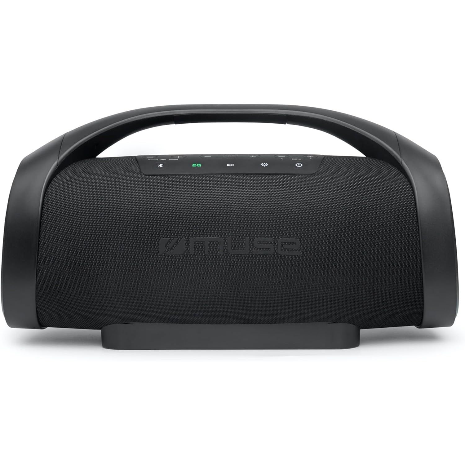 Enceinte Autonome Muse M-980 BT USB Bluetooth 300W - 2 Micros filaires DJ Karaoké - IPX6 Resistance aux Projections, Lumière LED