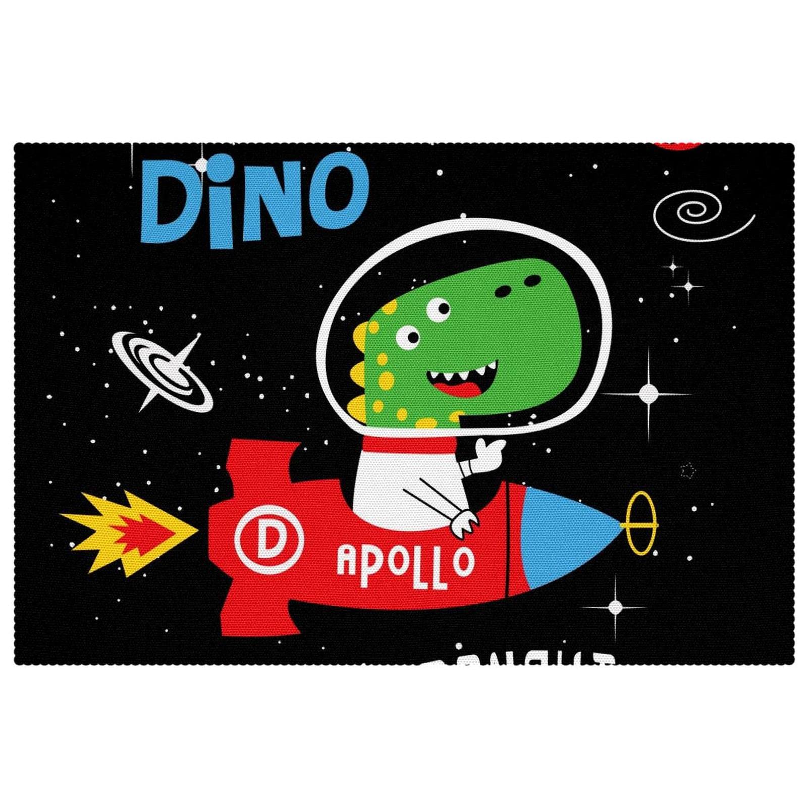 Set de table dinosaure espace pour éviter les taches des enfants