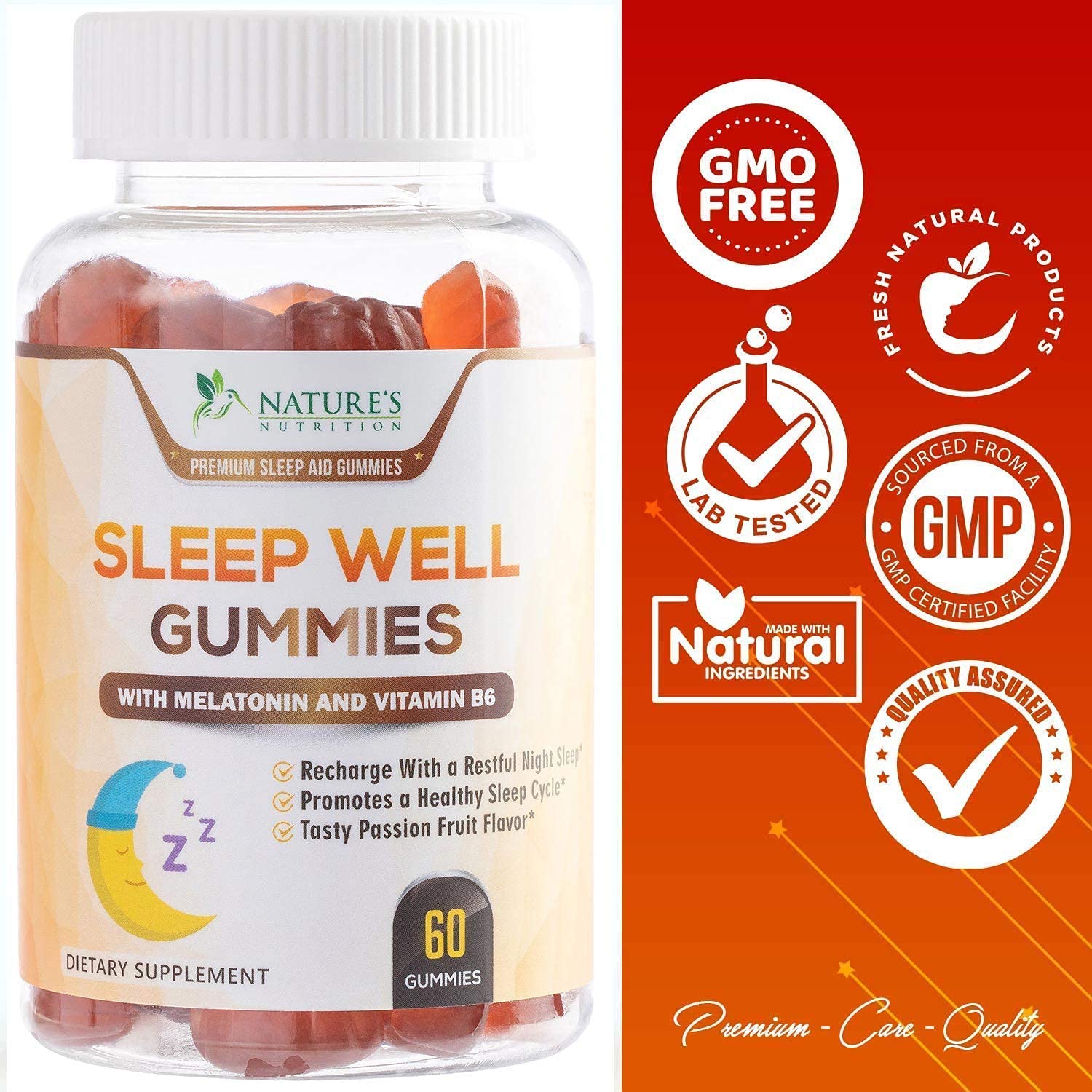 Buy Sleep Support Gummies Fast Acting Extra Strength Melatonin Gummy