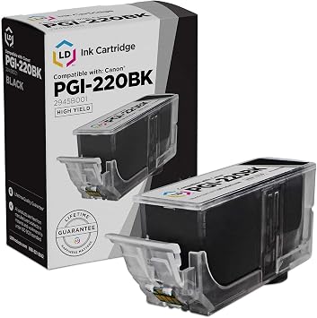 LD Products Compatible Ink Replacement for Canon PGI-220 Pigment Black