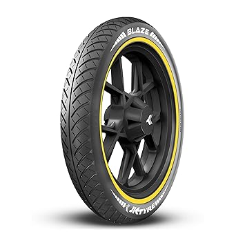 JK Tyre BLAZE BF32 2.75-17 Tube-Type Bike Tyre, Front