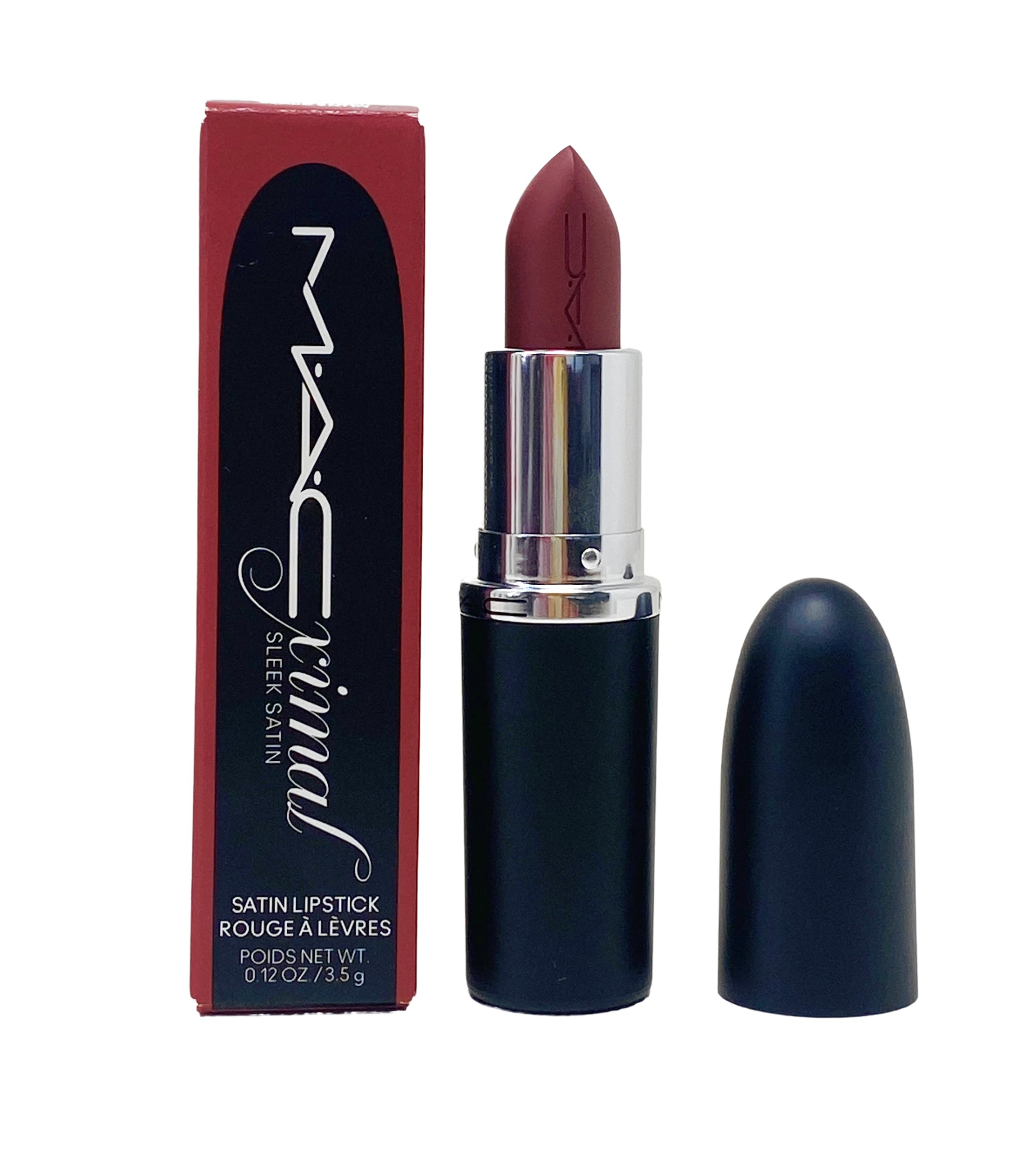 MAC Cosmetics Ximal Sleek Satin Lipstick - 806 Del Rio (Cool rose) 0.12 Oz / 3.5 g