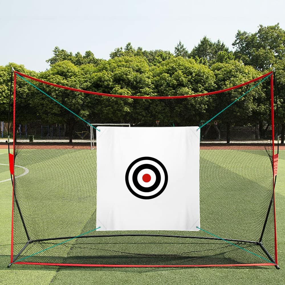 ASENVER 58" x 58" Golf Target Cloth Golf Hitting Cloth Hitting Practice Target Golf Training Aids Indoor Outdoor (White) : Sports & Outdoors