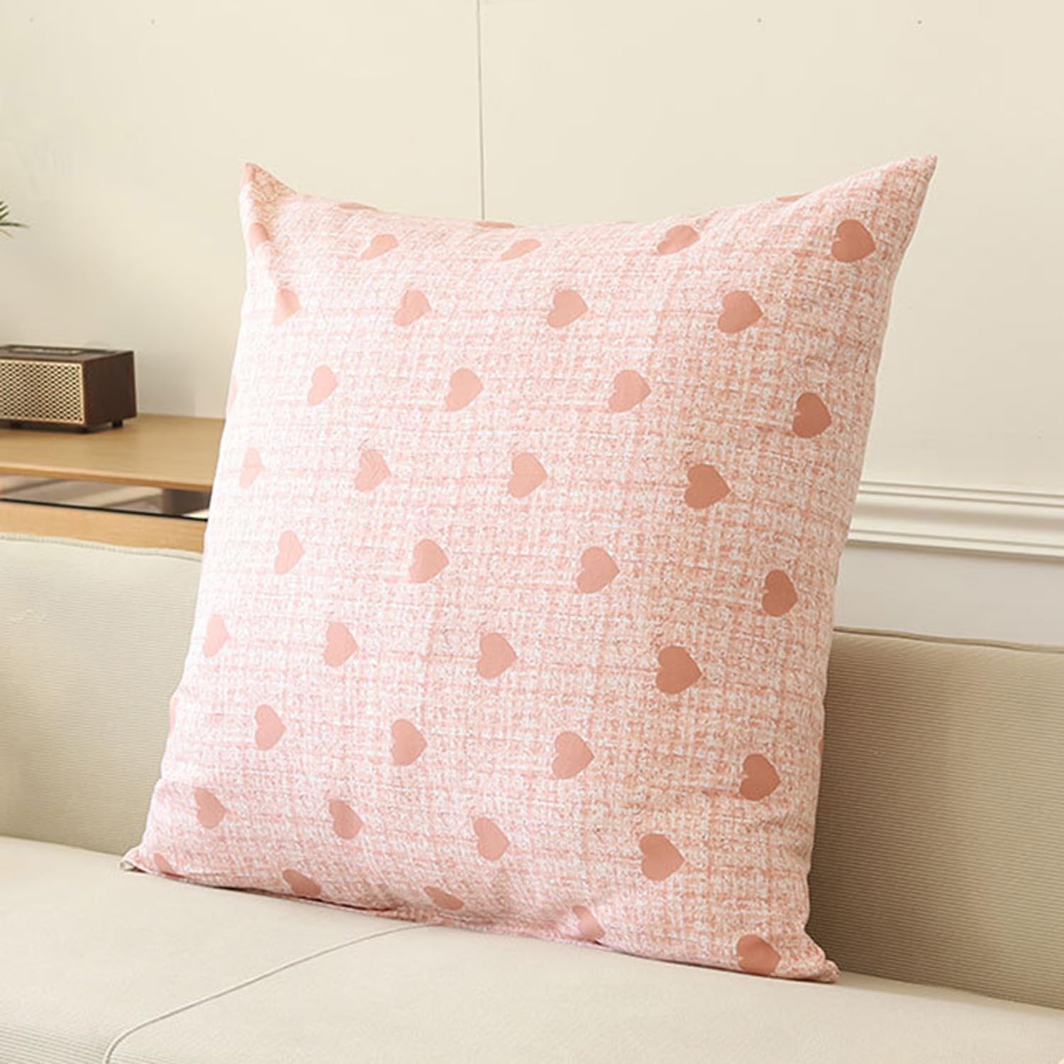 Boho Cotton Canvas Cushion Covers Modern Floral Decorative Pillowcases