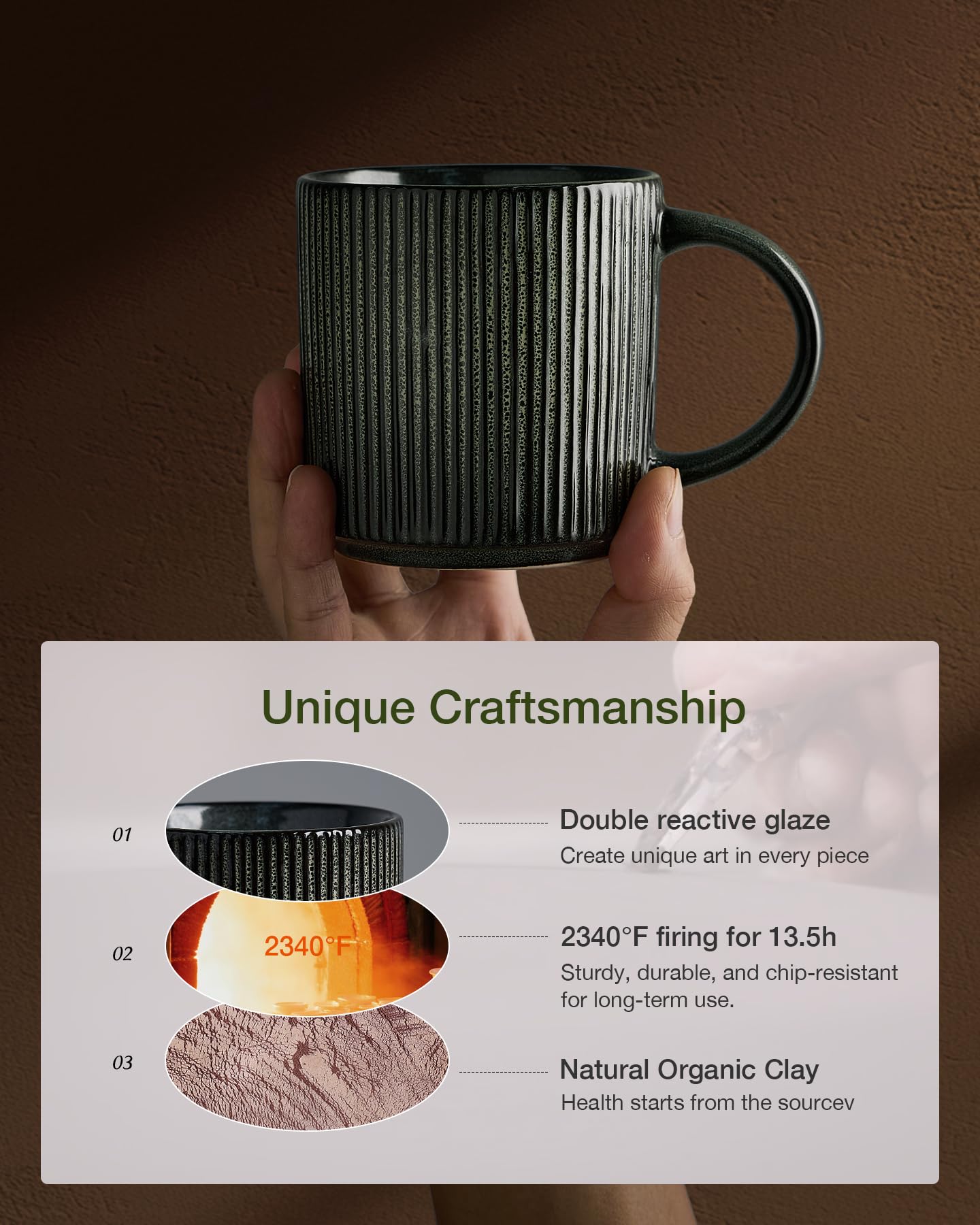 famiware Star Kaffeetassen Set für 4