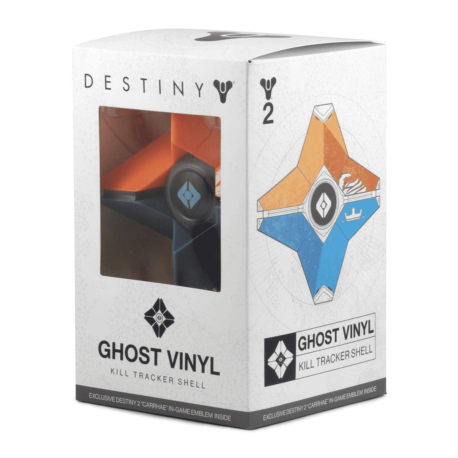 (未使用･未開封品)　Destiny Ghost Vinyl Kill Tracker with Carrhae DLC ディスティニー キル自慢のゴースト フィギュア (「カルラエ」エンブレム ダウンロードコー 6k88evb Amazon.com: Destiny Ghost Vinyl - Kill Tracker Shell : The Coop