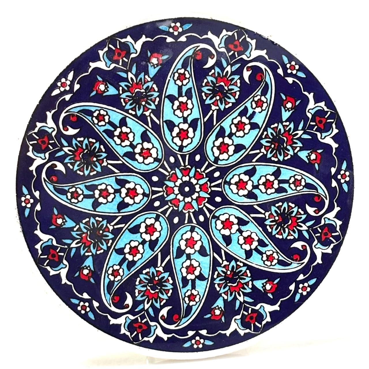 Turkish Ceramic Heat-Resistant Trivet & Coaster