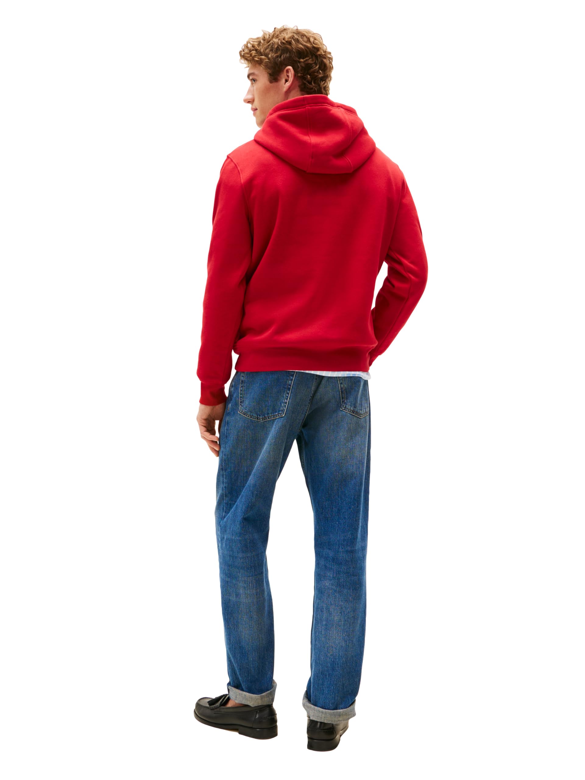 Tommy Hilfiger Hoodie Hombre Chest Insert con Bolsillo Canguro