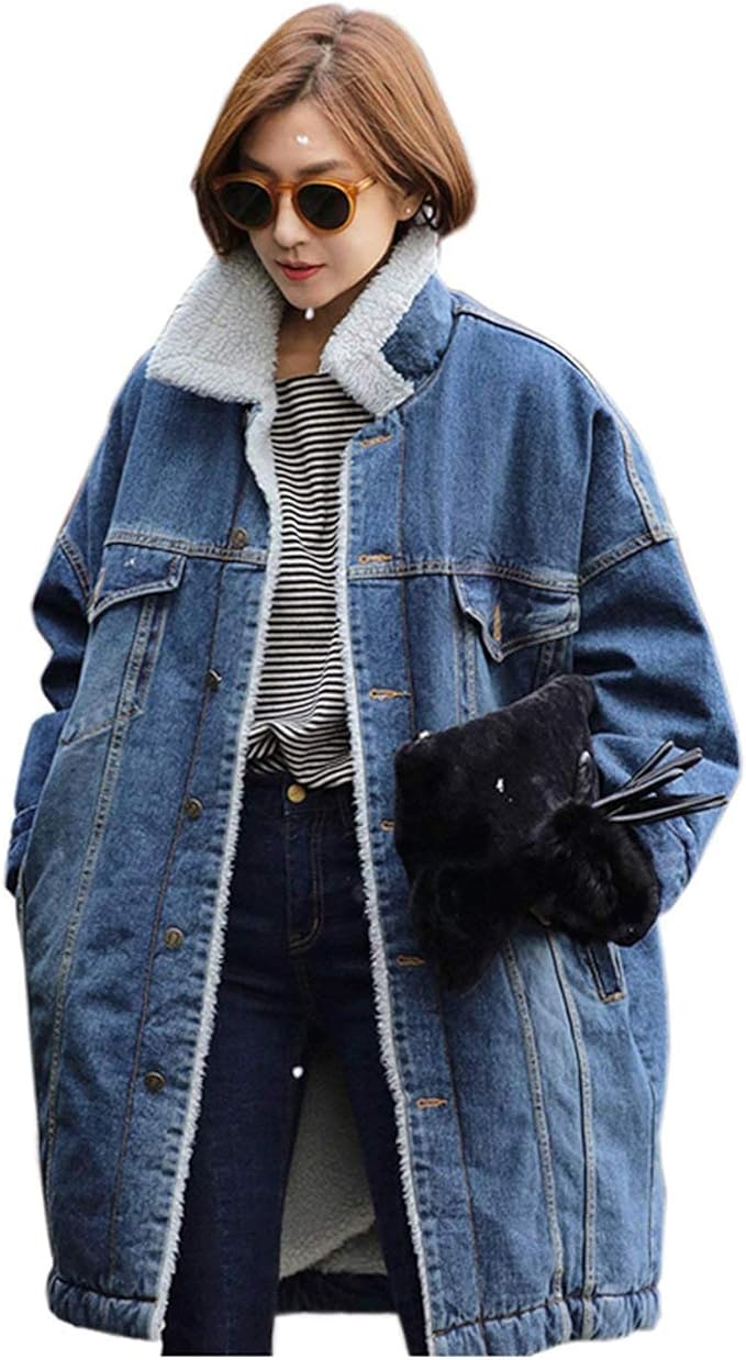 Amazon もうほうきょう レディース デニムコート 裏ボア 防寒 コート 冬 ゆったり デニム ロング ジージャン 暖か アウター カジュアル 秋 冬 ボアデニムジャケット ジージャン Gジャン 裏ボア デニム ジャケット 折り襟 アウター ブルゾン コート ジャケット 通販 Amazon もうほうきょう レディース デニムコート 裏ボア 防寒 コート 冬 ゆったり デニム ロング ジージャン 暖か アウター カジュアル 秋 冬 ボアデニムジャケット ジージャン Gジャン 裏ボア デニム ジャケット 折り襟 アウター ブルゾン コート ジャケット 通販