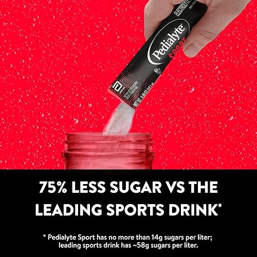 Miniatura 4 de Pedialyte Estación de hidratación de paquetes de polvo de electrolitos deportivos, paquete variado, 80 unidades