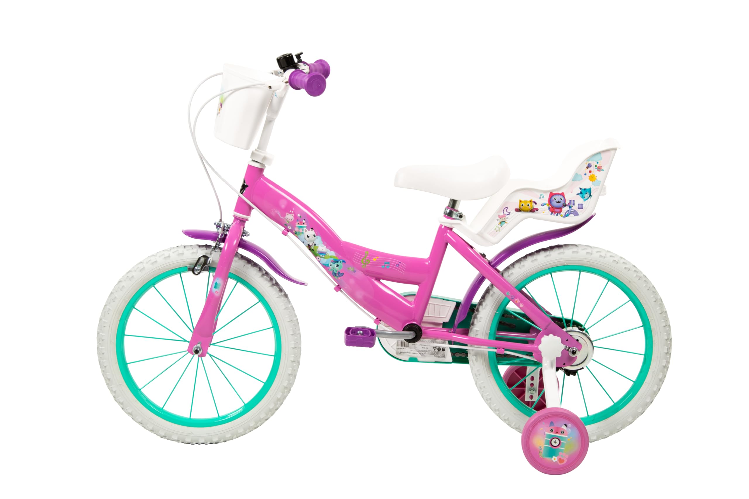 TOIMSA Gabbys Dollhouse 16" Bicicletta per bambini, 5-7 anni