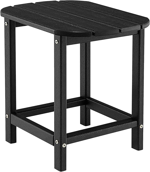 Amazon.com: Giantex Small Outdoor Side Table - 18" Patio Adirondack ...