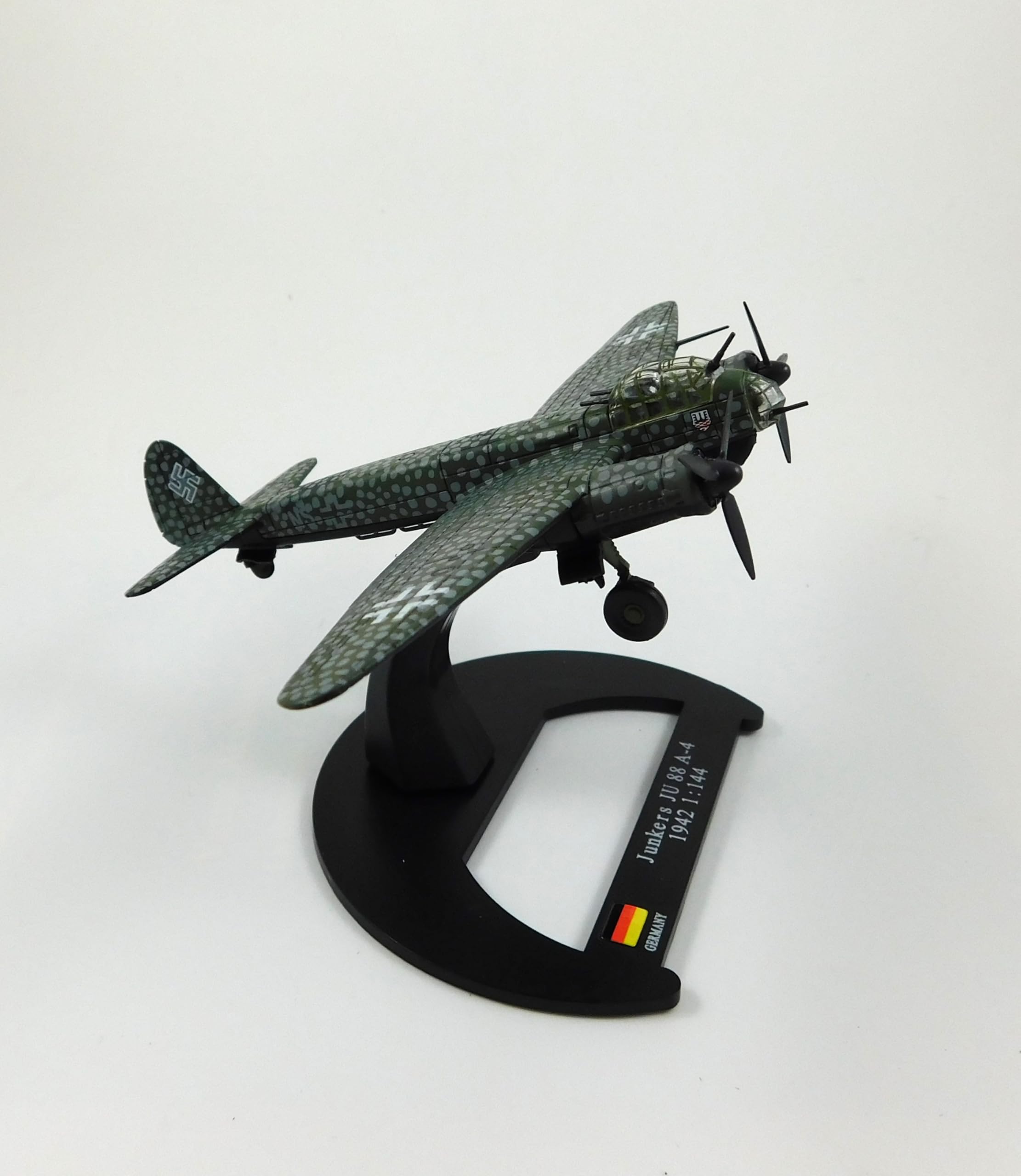 Junkers Ju88 A-4 1942 Diecast Model Bomber Plane WWII | Scale 1:144 | PU03