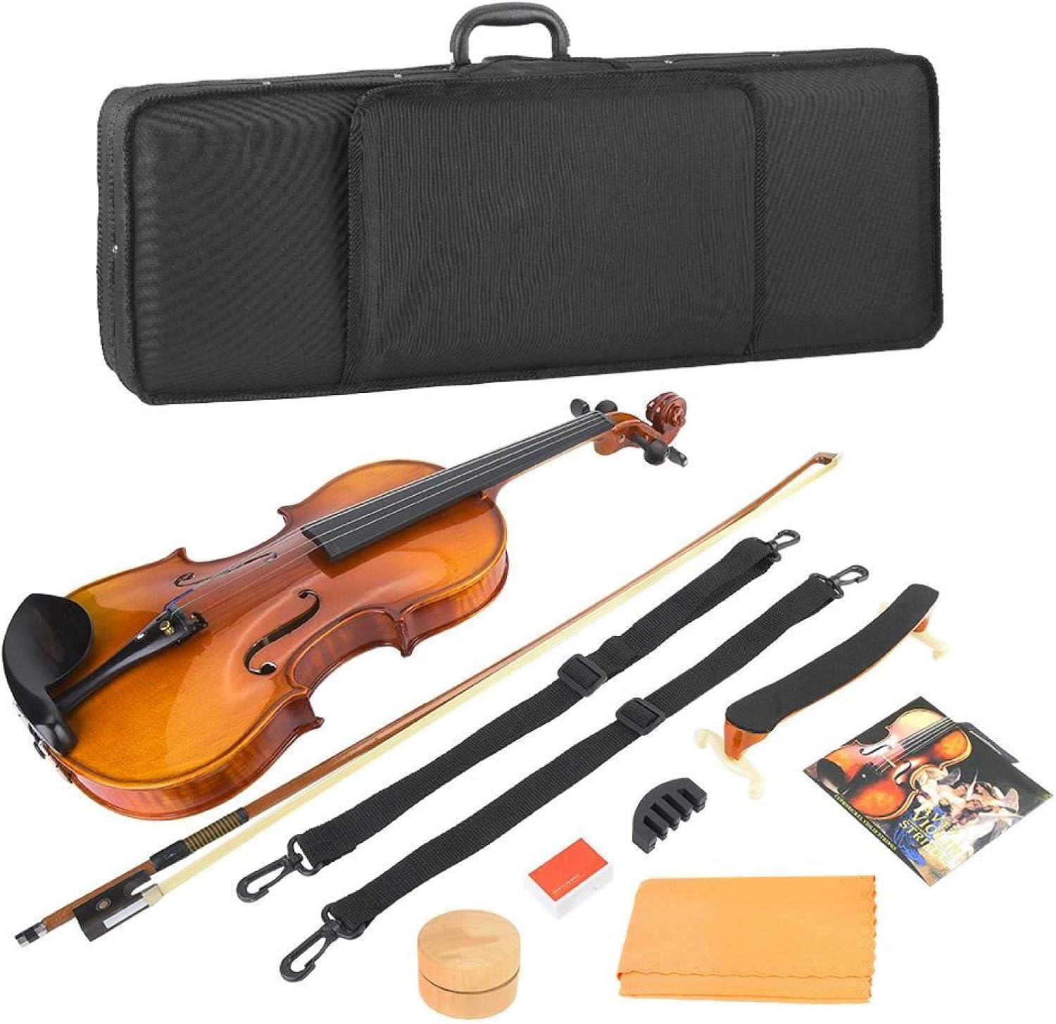 Amazon ヴァイオリン、演奏のためのヴァイオリン愛好家のためのプロフェッショナル4/4ヴァイオリン バイオリン 楽器・音響機器