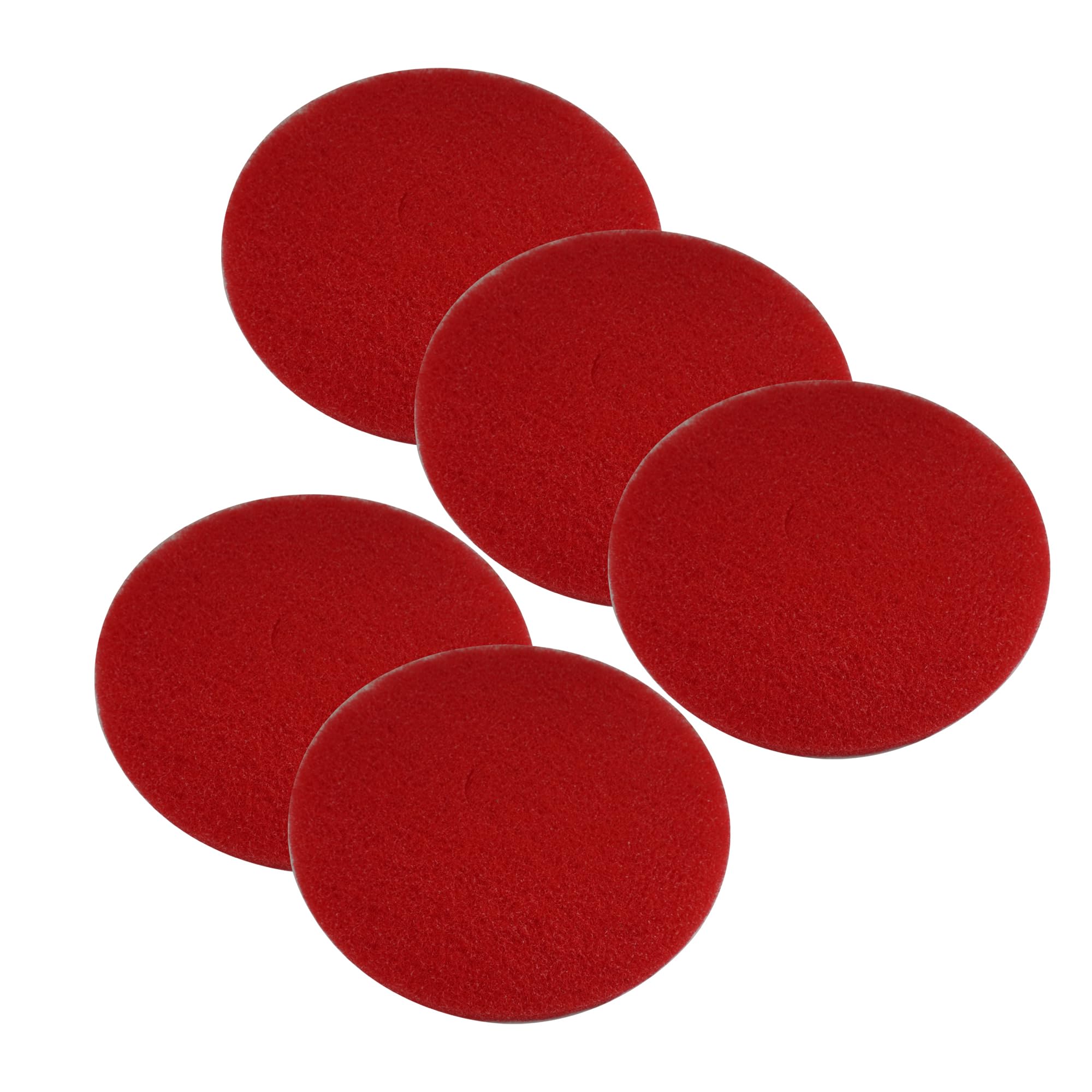 Superpad rojo 406 mm (16") - Disco de limpieza por pulverización para monolavadora y monolavadora - fricción suave para el mantenimiento regular del suelo
