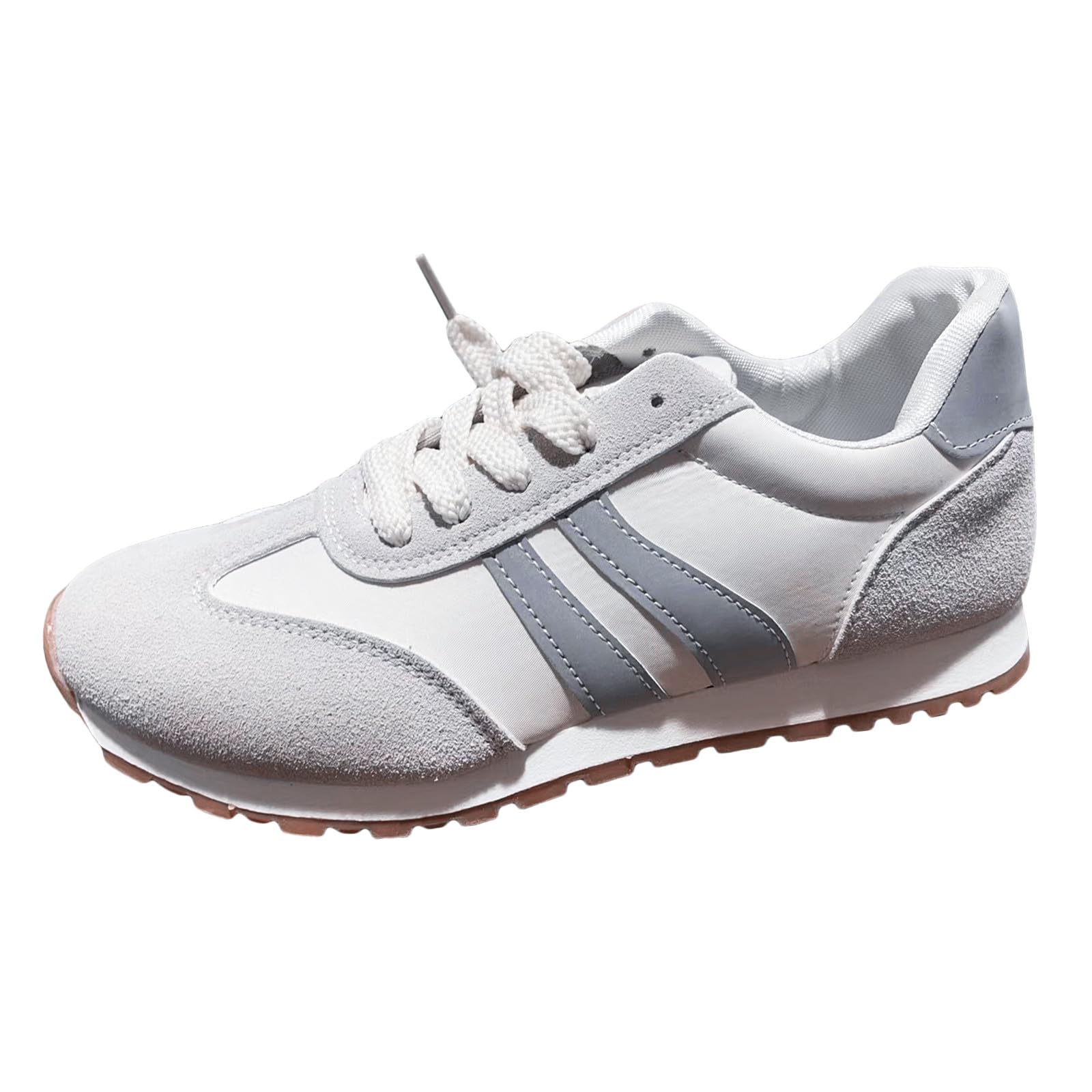 Chaussures décontractées confortables cuir souple dames lacets 40