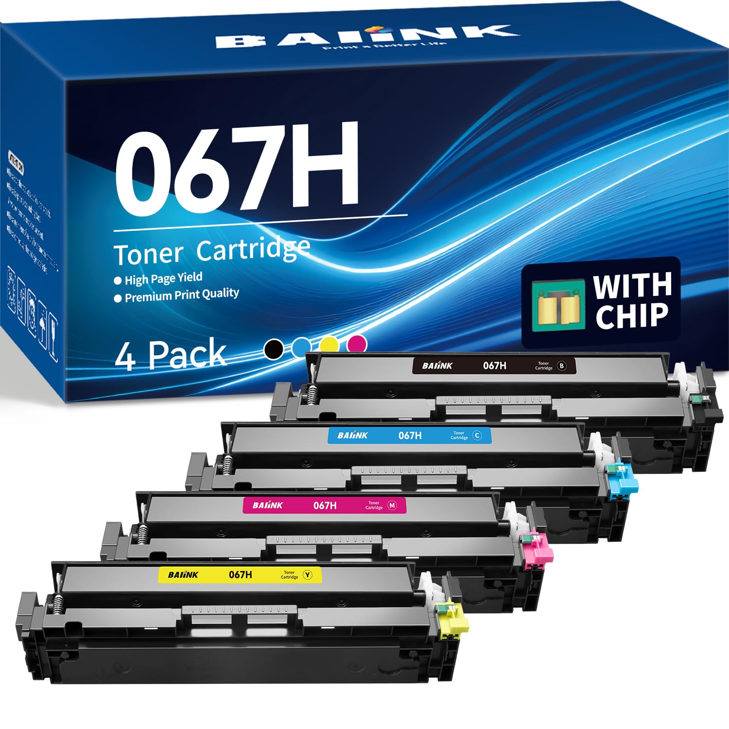 Amazon.co.jp: BAIINK 067H 大容量トナーカートリッジ Canon 067