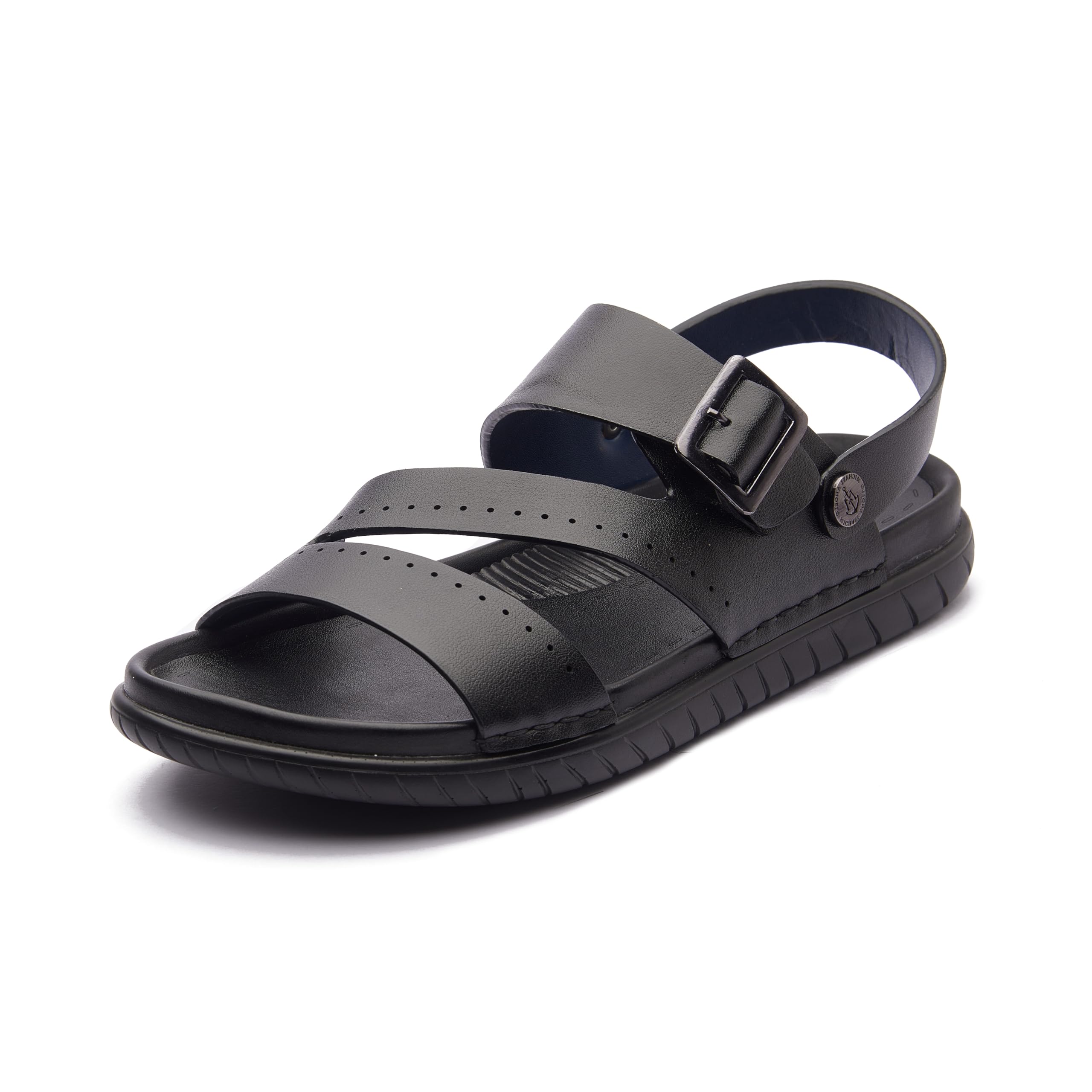 Michael Angelo Mens MA-2781 Sandals_Black_40 Euro (B0CQVNKSHW) Amazon Price History, Amazon Price Tracker