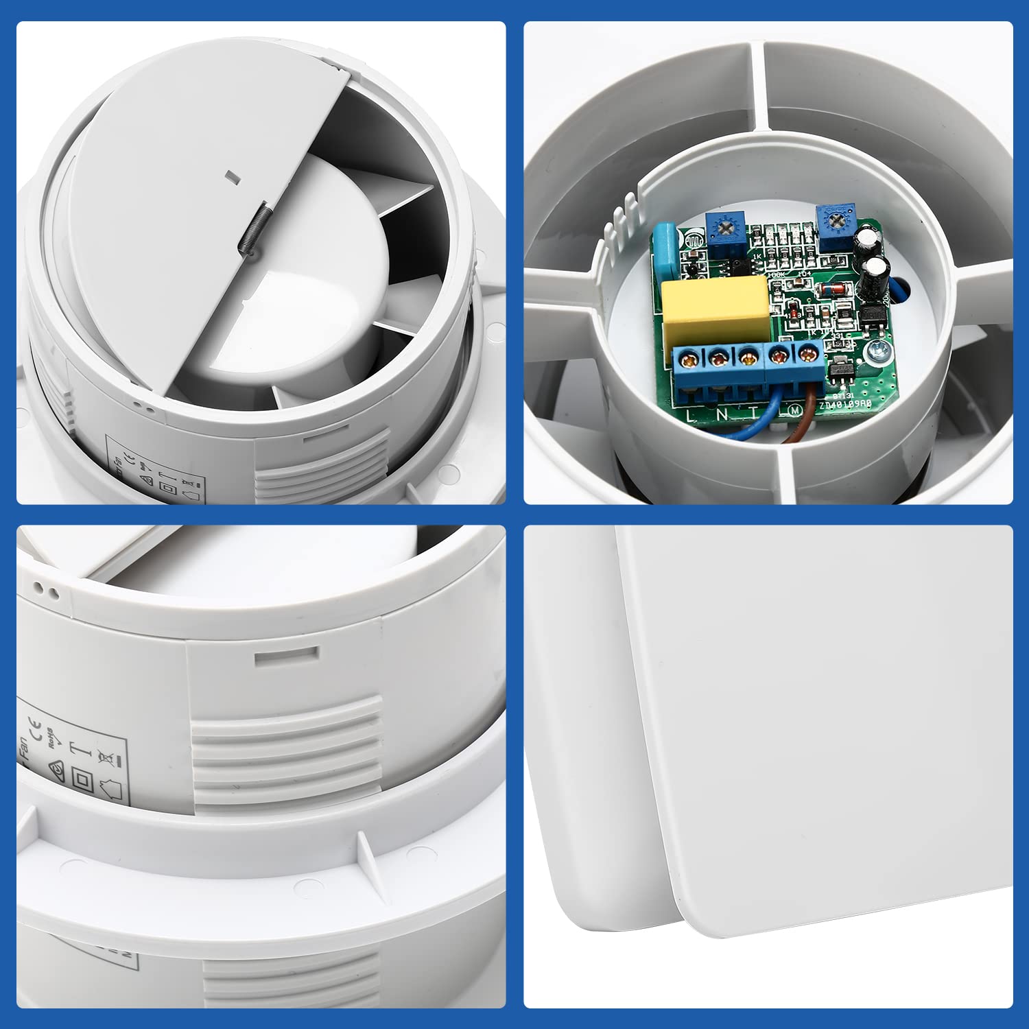 Ventilatore Da Canale 150mm - Potente E Silenzioso Per Bagno, Cucina O Serra - Foto 5