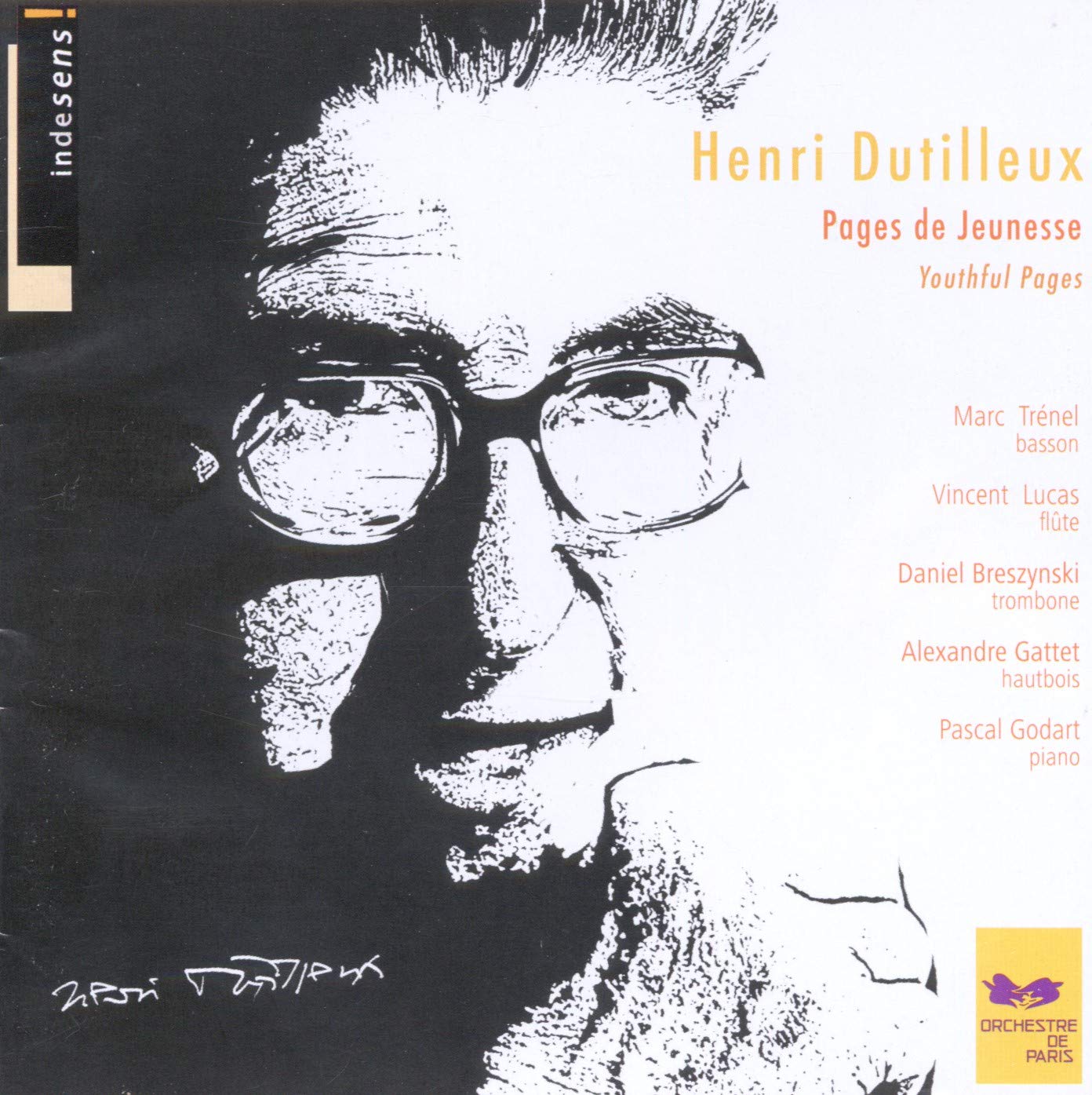 【中古】 Pages De Jeunesse Jewl Dutilleux ,Trenel ,Lucas ,Bresynski ,Gattet