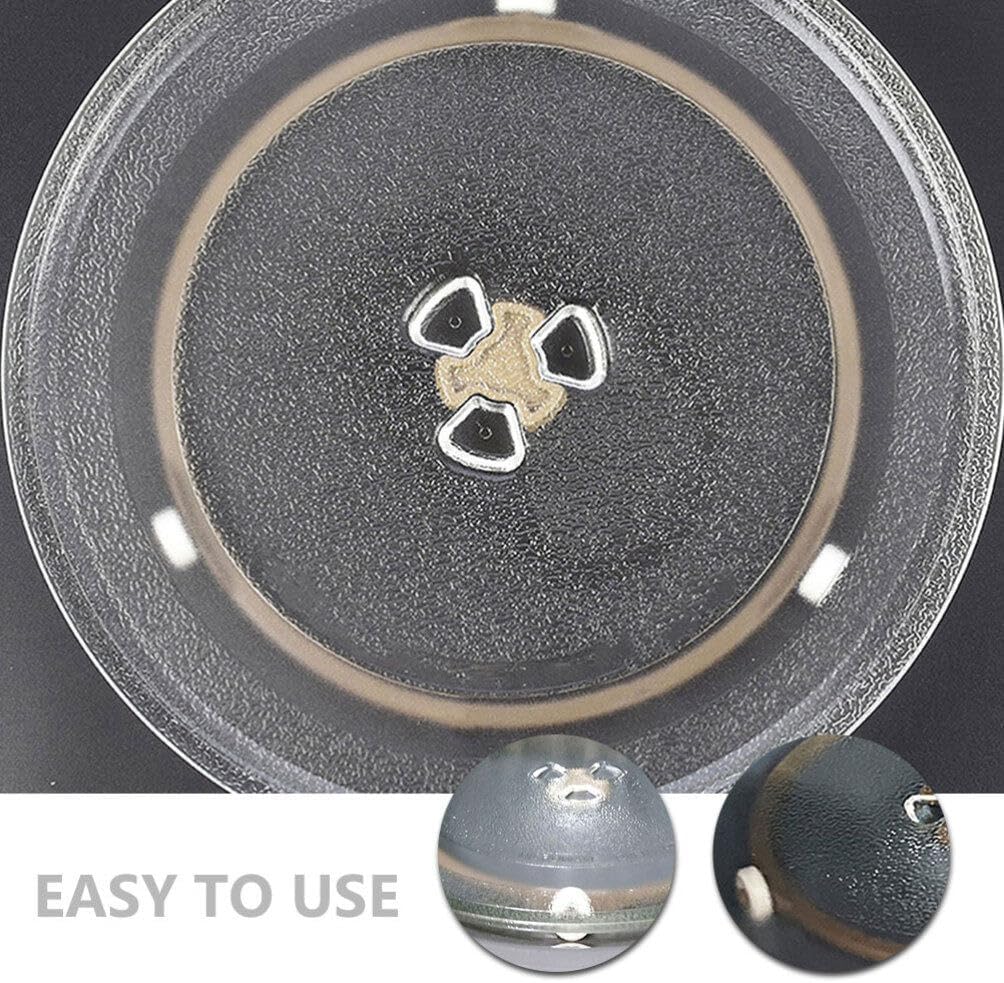 Microwave Oven Turntable Ring with 1.6cm Wheels, Plastic Support