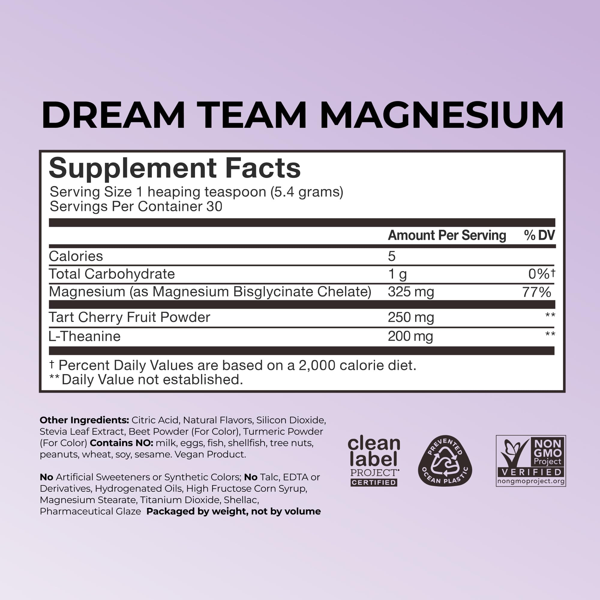 HUM Dream Team Magnesium Powder for Nighttime, Cherry Lemon, 30 Servings — Amazon image 6