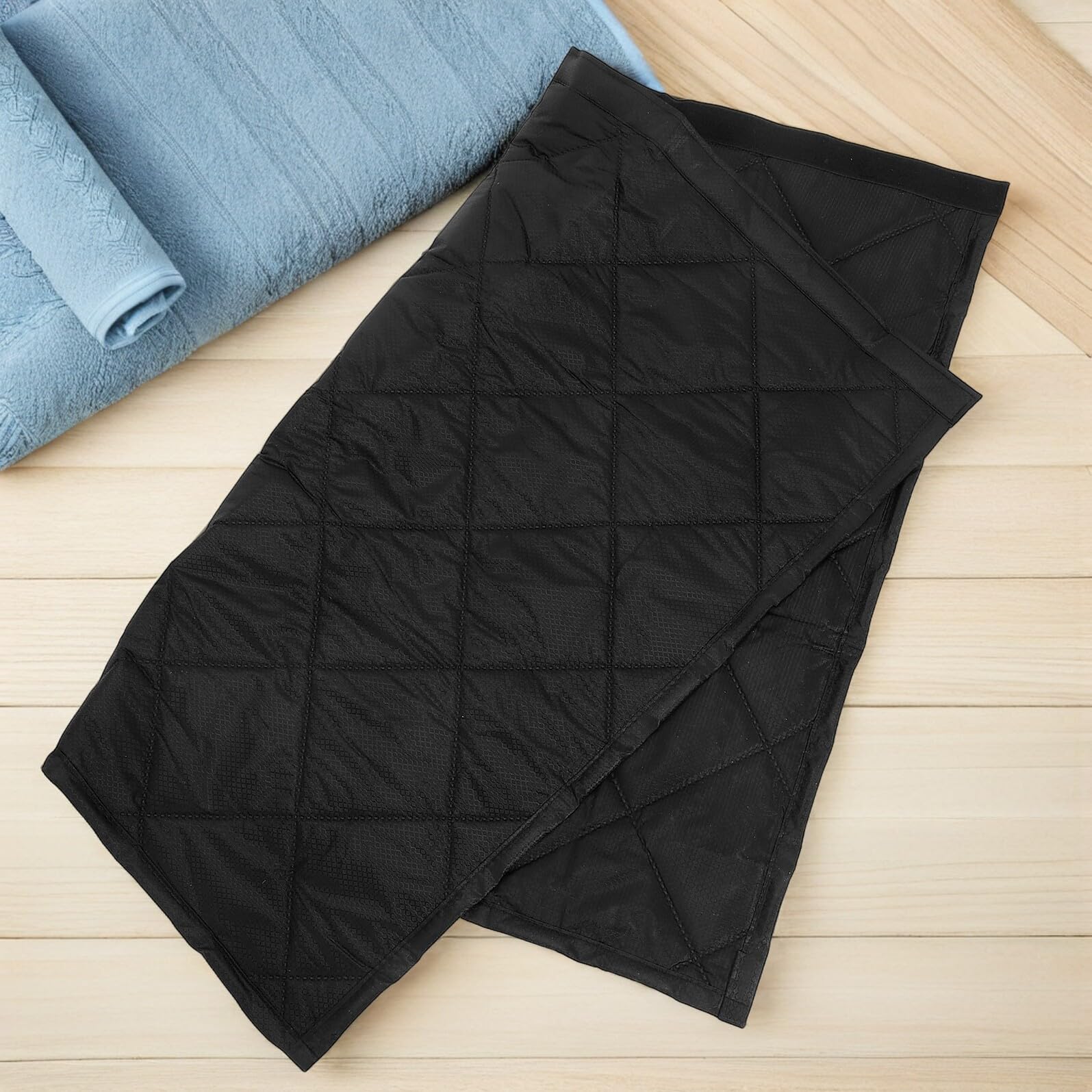 Ciieeo Tapis de Cheminée Ignifuge et Isolant Thermique avec Fixation Magnétique pour Foyer et Poêle à Bois