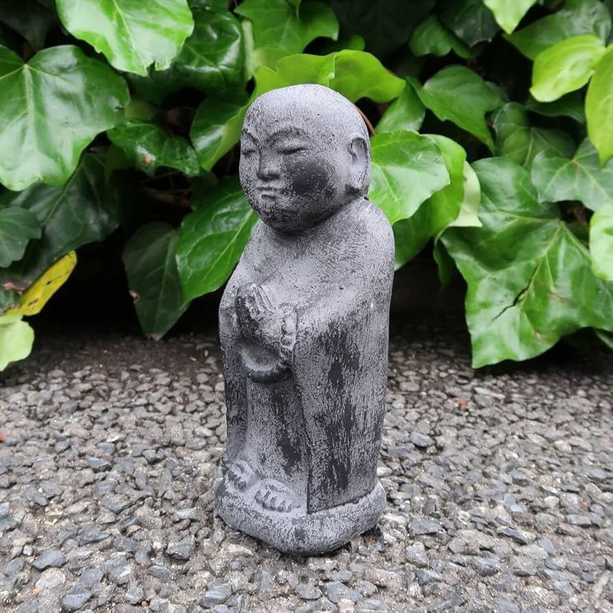 もりぞうさま Amazon.co.jp: Jizo-san 250680 Stone Statue, Gassho, Concrete