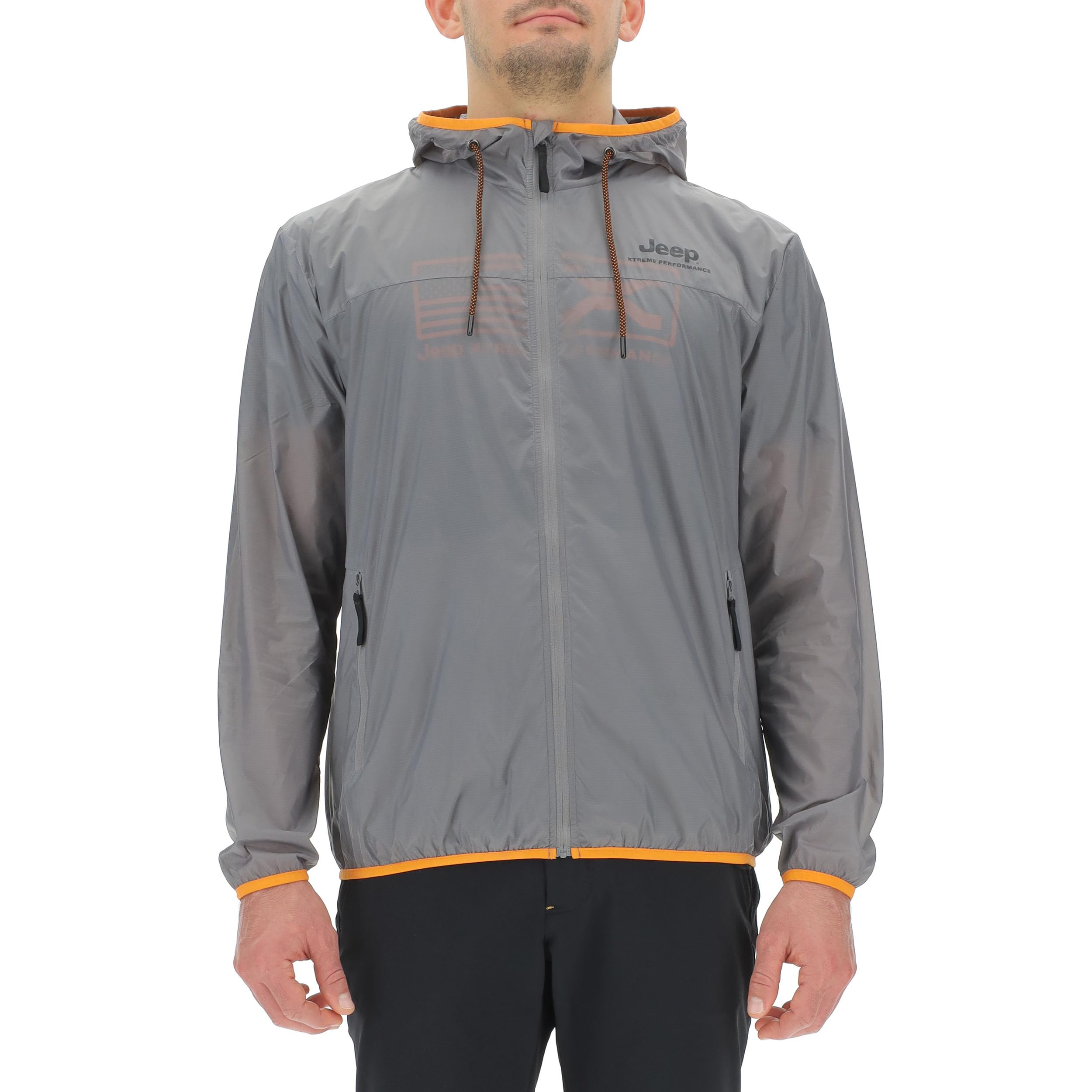 JEEP Herren Xp Man Hooded Light Packable Jacket Jx24a Outdoorjacke, Dover Grey, XXL EU