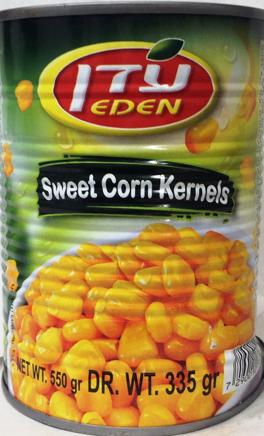 Eden Sweet Corn Kernels 550gr Kosher For Passover Pack