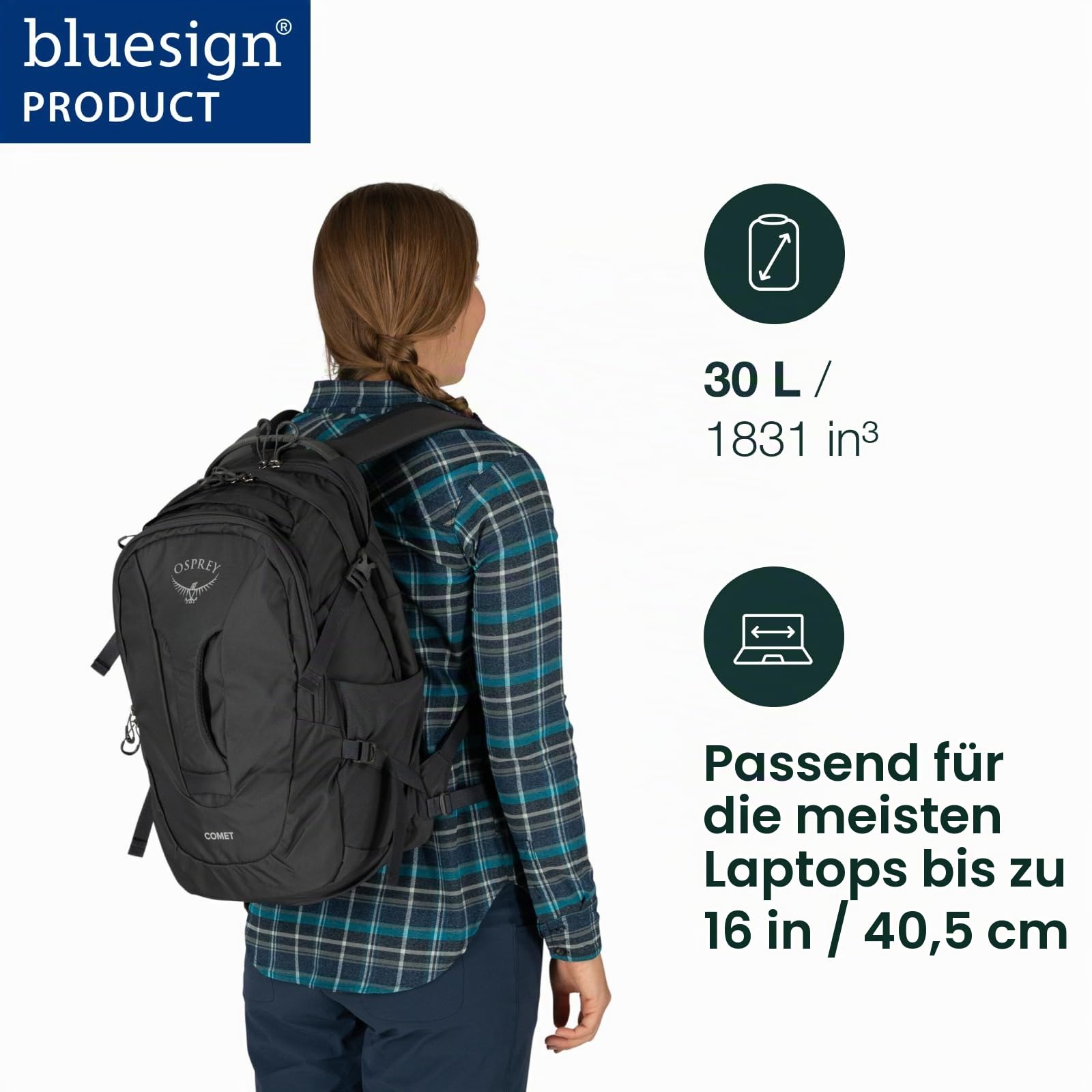 Osprey Unisex Comet Backpack (1er Pack)