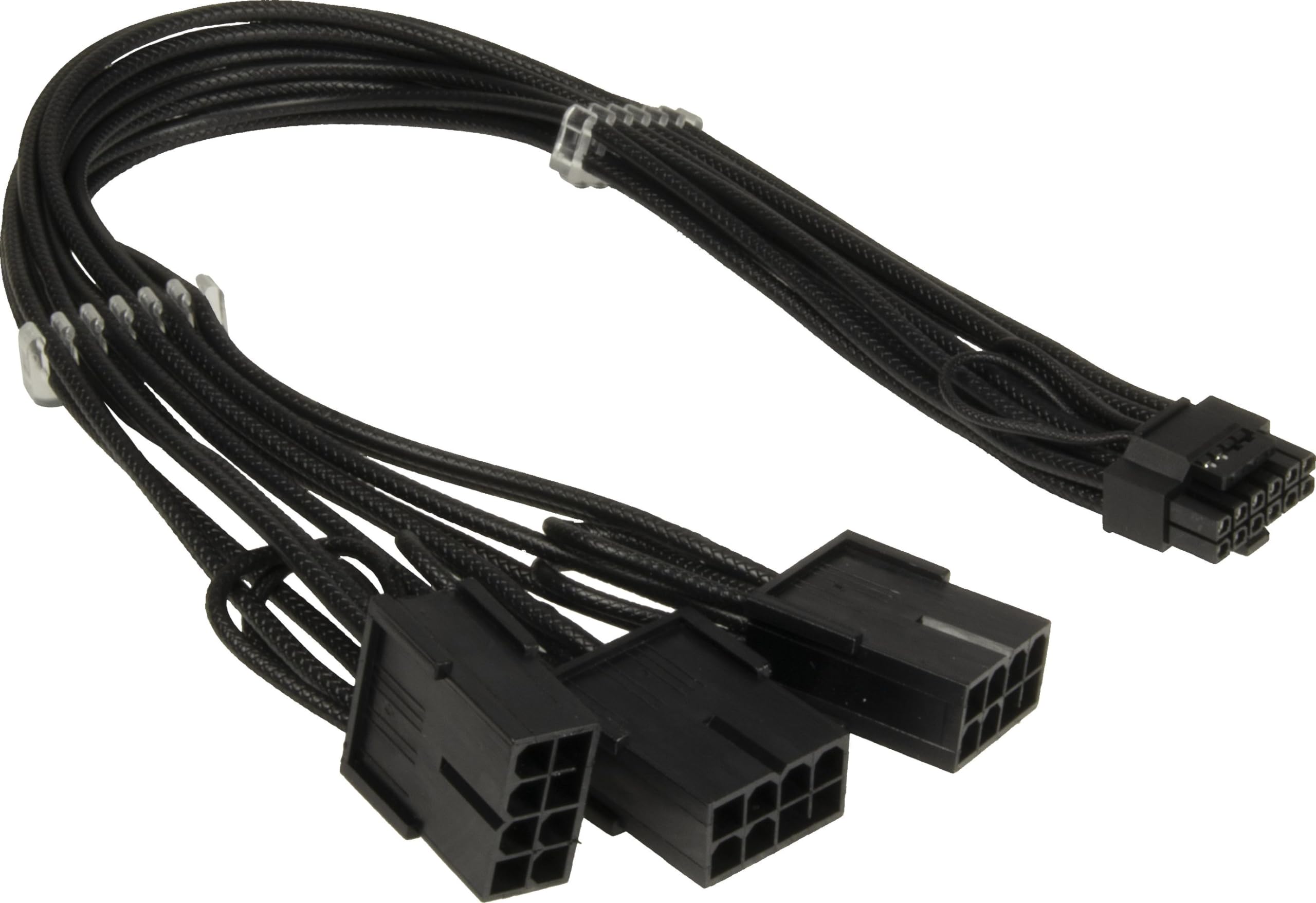 Inter-Tech Adapter GPU-02 (12+4pin) na 3x8pin PCIe, 34 cm