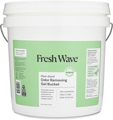 Fresh Wave Cubo de gel para eliminar olores 155 libras 248 onzas Recambio de aroma original Absorbentes de olores para el hogar Alivio de olores