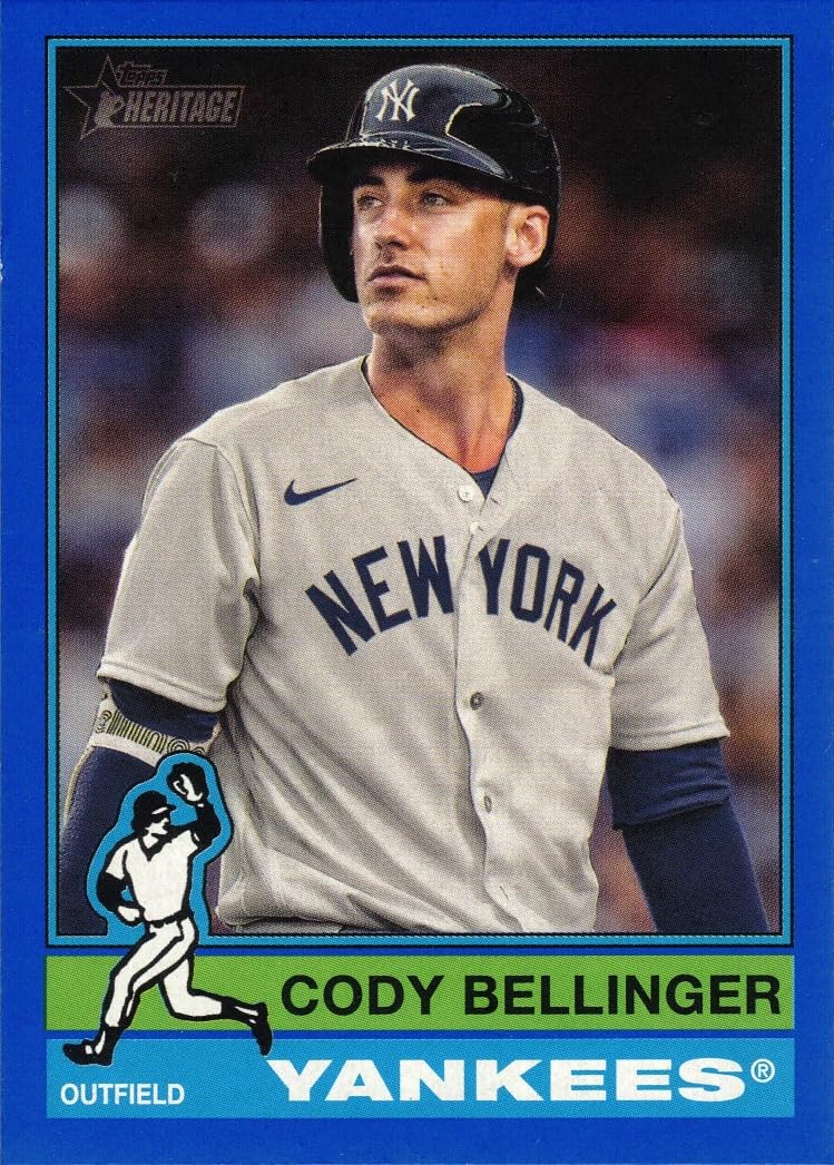 Amazon.com: 2025 Topps Heritage Dark Blue Border #129 Cody