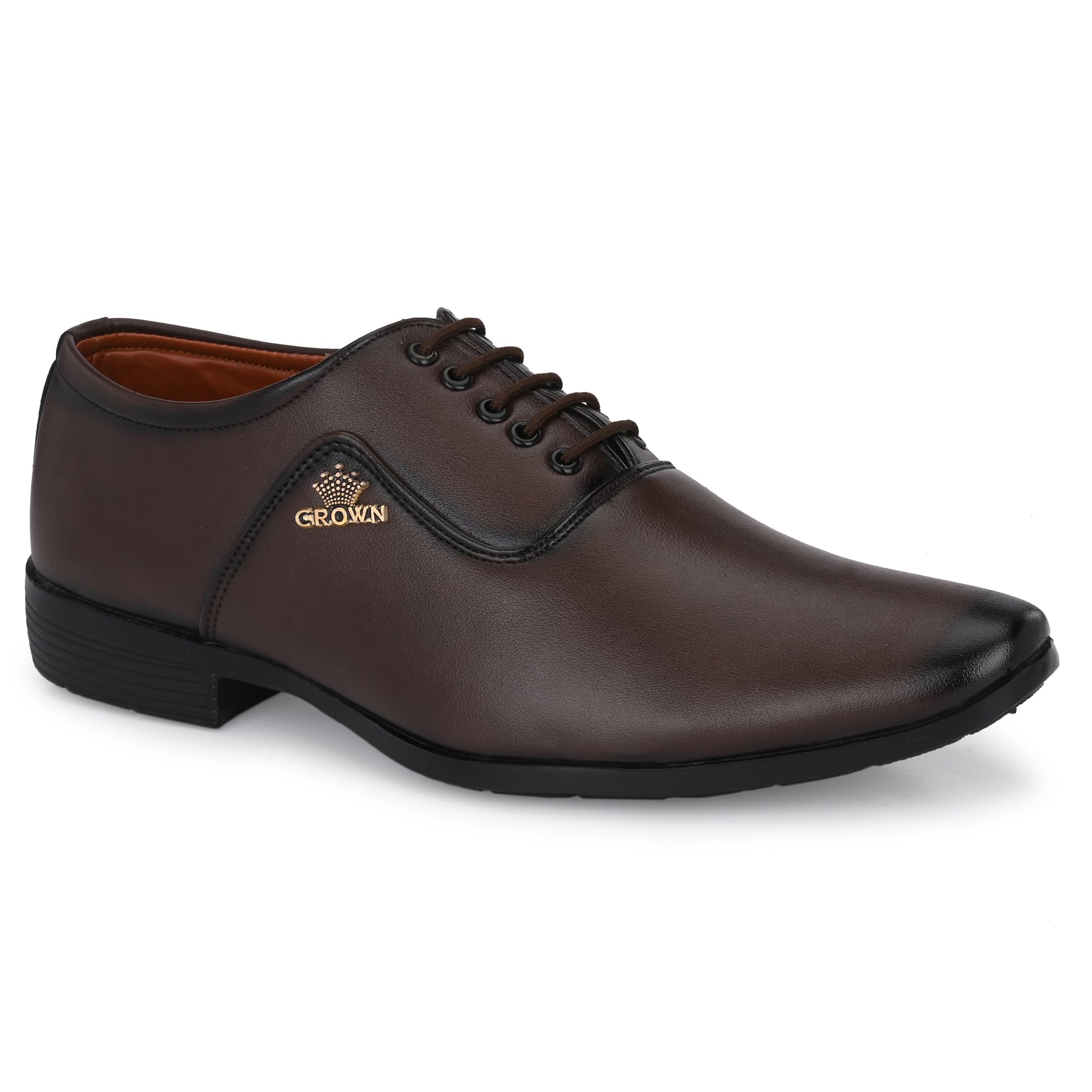 Leepeeter Mens C089 Glossy Formal Lace-Up Shoes | Comfort and Quality in Sleek Design | Perfect for Parties and Formal Dress | Premium Craftsmanship, Ideal for All-Day Wear (Brown, 9) (B0D5YXZK6T) Amazon Price History, Amazon Price Tracker