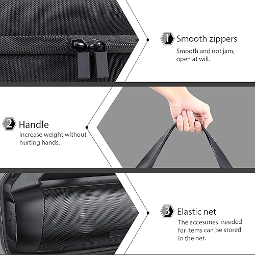 Miniatura 3 de co2CREA Reemplazo de carcasa rígida para altavoz de exterior Soundcore Motion Boom Plus