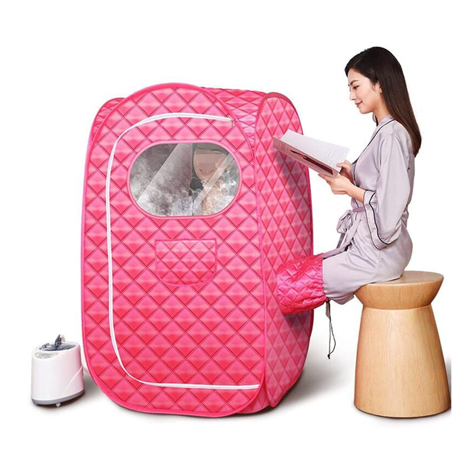 Koc do sauny na podczerwień Generator sauny parowej 4. 2L 2000W. Szybkie ocieplenie do sauny SPA Większy namiot przenośny sauna parowa schudła Możliwość zdalnego sterowania