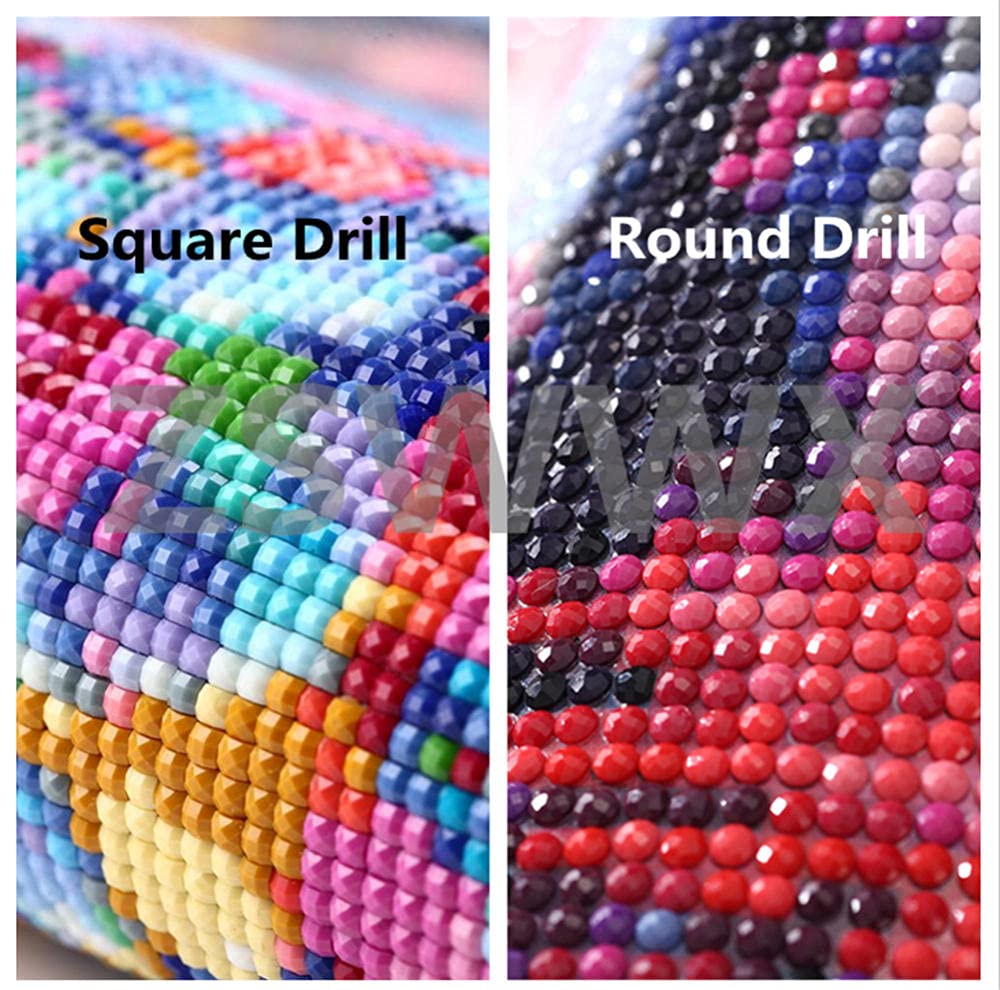 5D DIY Diamant Peinture Kit Couple personnes âgées Mosaïque Diamond Painting Full Drill Cristal Strass Diamant Art Diamant Broderie Point Croix Toile Craftse Maison Murale Décoration Cadeau 100x120cm