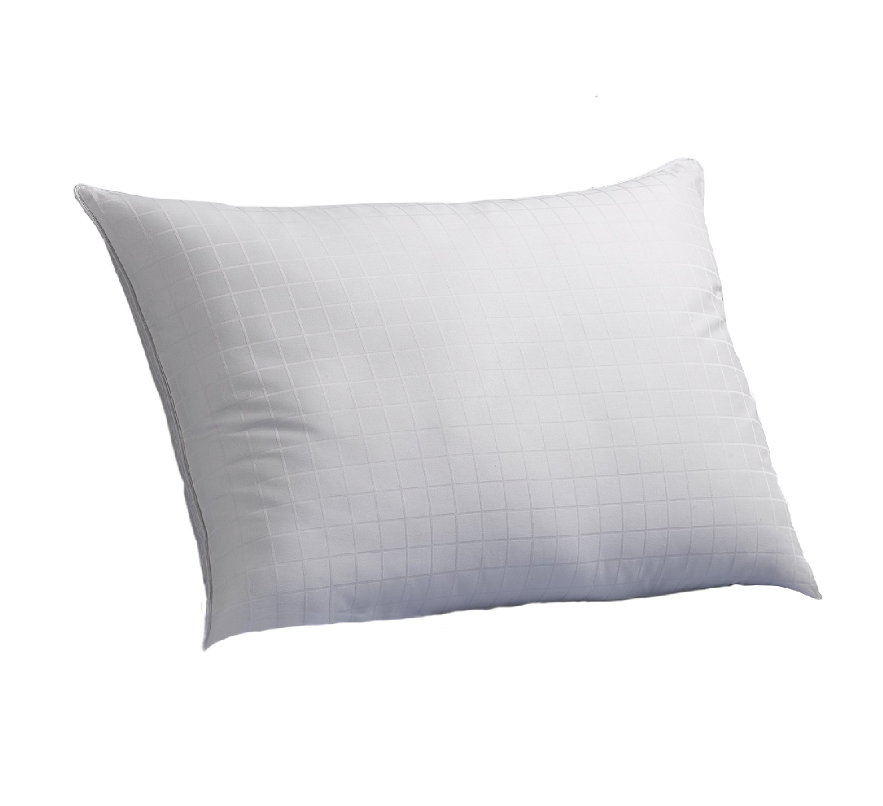 Exquisite Hotel Luxury Plush Down-Alternative Firm Hotel Pillow, Standard Size, Hypoallergenic Gel Pillow, Peachy FIRM Microfiber Gusseted shell - Best Pillow for Side Sleepers and Back Sleepers