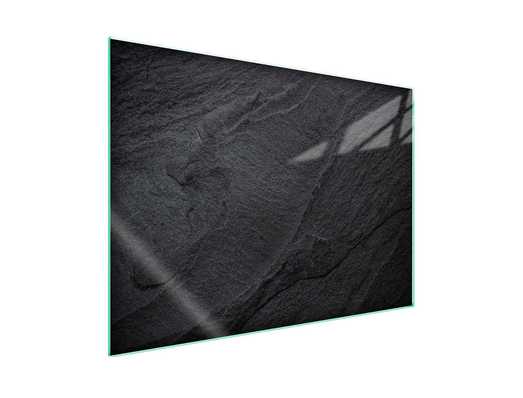 TMK ArtDeko Cache-plaque de cuisson 70 x 52 cm - 1 pièce - Protection contre les éclaboussures - Planche à découper - ardoise